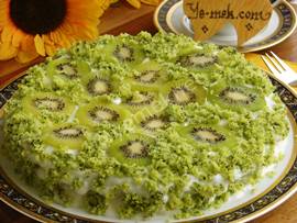 Ispanaklı Kivili Pasta